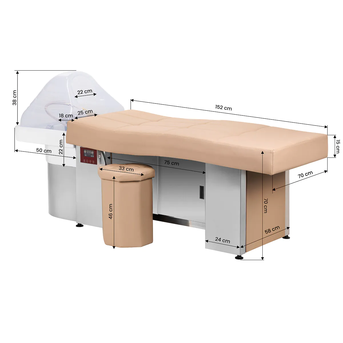 Head Spa Miyako Beige-16